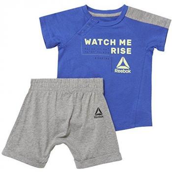 SET REEBOK B ES INF SJ SS CF2749 Azul, Sets, Sin género, 2 Años