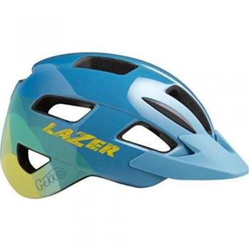 Lazer Gekko 2020 - Casco Infantil con Red de protección contra Insectos, Color Azul y Amarillo