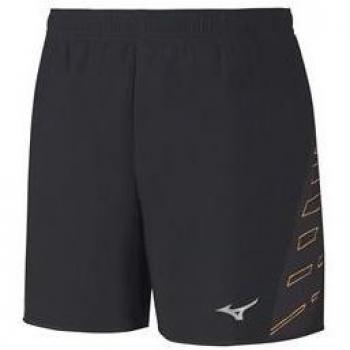 Mizuno Venture Square 5.5 Pantalones Cortos, Hombre, Negro