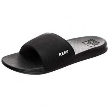 Reef One Slide Black Casual Flip Flops for Men EU 43