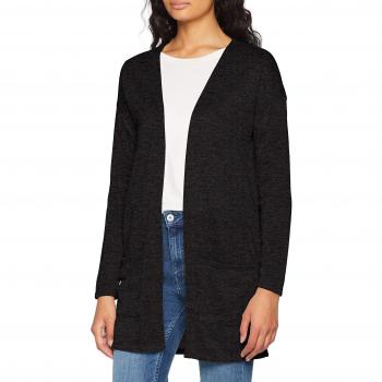 ONLY NOS Onlsara L/s Long Cardigan Noos Jrs, Chaqueta Punto para Mujer, Gris