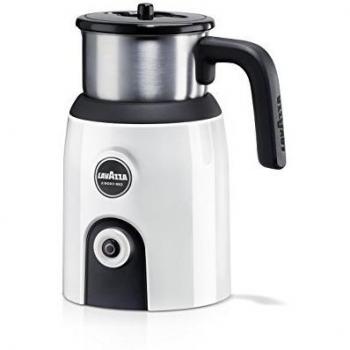 Montalatte eléctrico automático Lavazza Milk Up 500W, capacidad 120ml, color negro y blanco