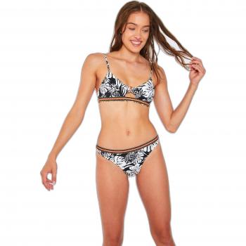 Braga de bikini para mujer Banana Moon Wina Palmbreeze con material texturizado