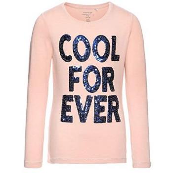 NAME IT Camiseta Manga Larga NIÑA KANOR - 134-140, Evening Sand