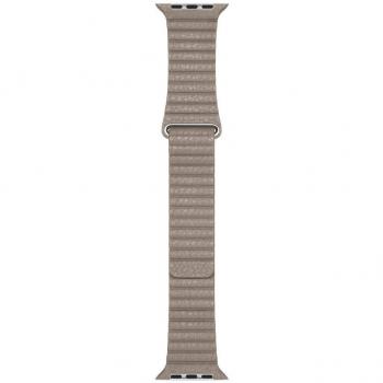 Apple Watch Correa Loop de piel en color piedra