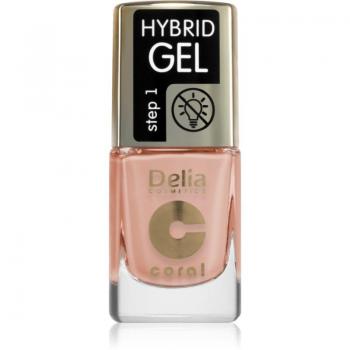 Delia Cosmetics Coral Hybrid Gel Nail Polish Shade 136 - 11 ml