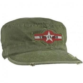 Gorra militar unisex The Clash verde oliva L