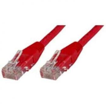Microconnect Cable de Red U/UTP CAT6 0.5m Rojo LSZH