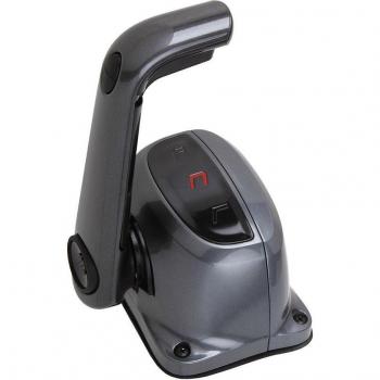Uflex B501BT/L Single Lever Top Mount Control with Neutral Lock & Trim Switch - Black