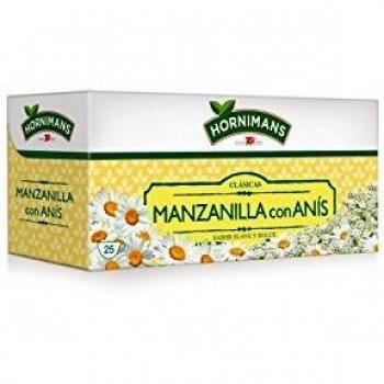 Hornimans Infusión Manzanilla con Anís, 25 Bolsitas