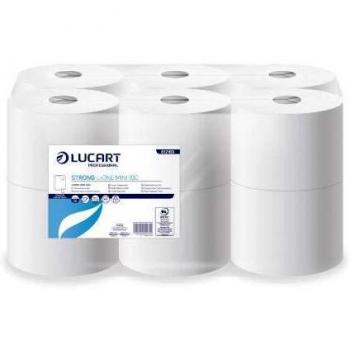 Lucart Paquete 12 Rollos higienico Industrial Strong l-One Mini