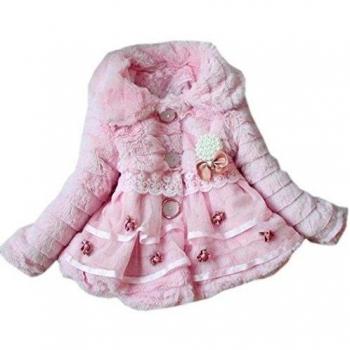 CRAVOG Abrigos Lindo Trenca Chaquetas Sudadera para Niña