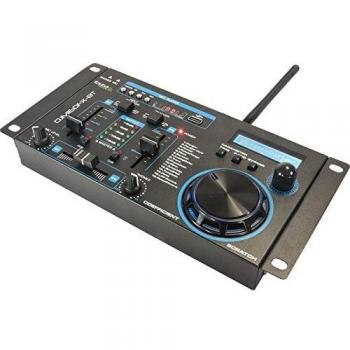 Mesa de mezclas IBIZA DJM160FX-BT, 2 canales, DSP con 16 efectos, USB y Bluetooth, color negro