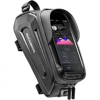 Funda Impermeable y Soporte para Bicicleta RockBros - M - Negro
