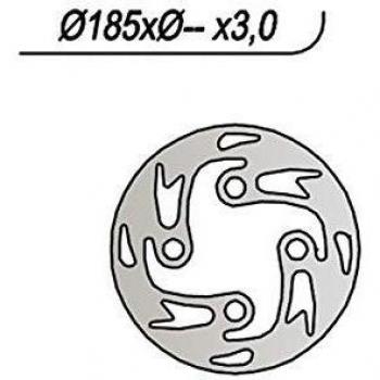 DISCO FRENO ANTERIORE NG 715 APTO PARA GAS GAS 125 TXT PRO 04/07