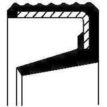 Retén de caja de cambios manual CORTECO 01033405B para FIAT y CITROËN