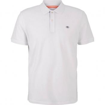 Tom Tailor Polo De Manga Corta Basic Contrast