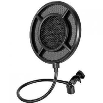Filtro Anti-pop Thronmax P1 para Micrófono - Accesorio Studio Antibruido Negro
