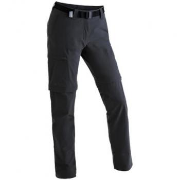 Maier Sports Inara Slim Zip-Off Women's Hiking Pants Black