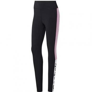 Reebok Te Linear Logo Legging Mallas, Mujer, jaspnk, L