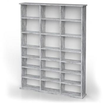 Estante para CDs Jukebox de Hormigón, 105.4 x 136 cm, Vicco