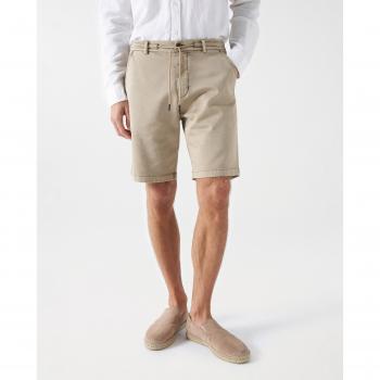 Salsa Jeans - Pantalón corto de hombre liso con cordón S-ACTIV REGULAR
