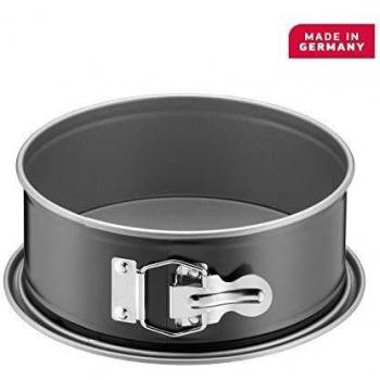 Kaiser Spring 23.0065.9534 - Molde Desmontable, Alrededor, 1.8 L, Negro, Acero, 20 cm diámetro x 6.6 cm Altura