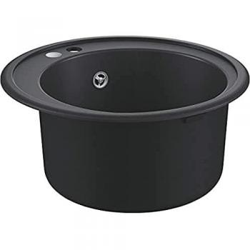 Fregadero Compuesto Grohe K700 780x510 mm - Granito Negro con Excentrador