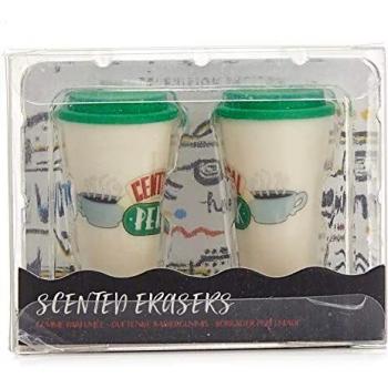 Paladone PP6448FR Set de 2 Gomas aromáticas Central Perk Coffe, pequeñas