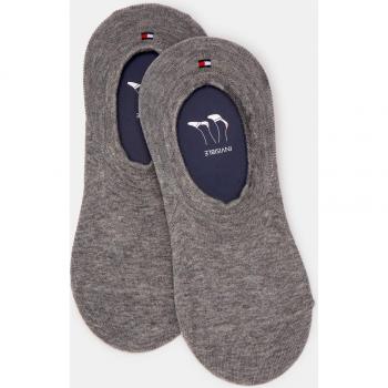Pack de 2 pares de pinkies grises para hombre Tommy Hilfiger tamaño 39-42