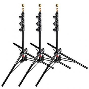 Manfrotto 1051BAC 3-Stand Lighting Kit