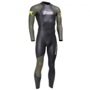 Traje de neopreno Zoggs Predator Pro FS negro amarillo - XXL, manga larga, talla XXL