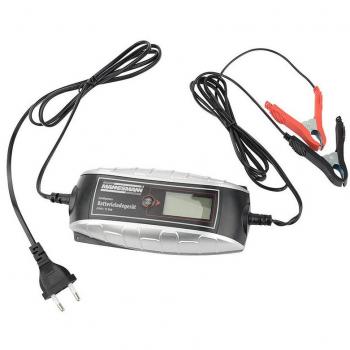 Cargador de batería Brüder Mannesmann con pantalla LCD 6/12 V