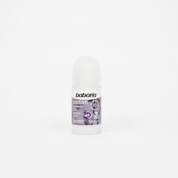 Babaria Deodorant Cotton Antiperspirant Roll-On with Nourishing Effect 50 ml