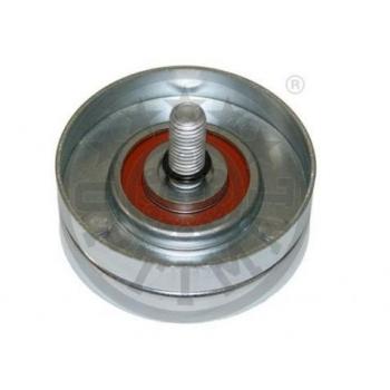 Polea de inversión/guía para correa poli V OPTIMAL 0-N1423 compatible con JEEP Cherokee III, DODGE Nitro SUV y CHRYSLER Voyager 4