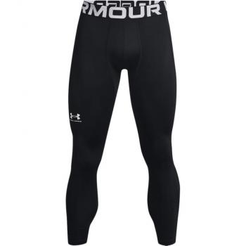 Mallas largas para hombre Under Armour ColdGear® negras con detalles en blanco - XXL