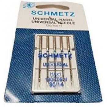 Aguja Universal Schmetz 130/705 H para Máquinas de Coser Domésticas - Disponible en Medidas Variadas
