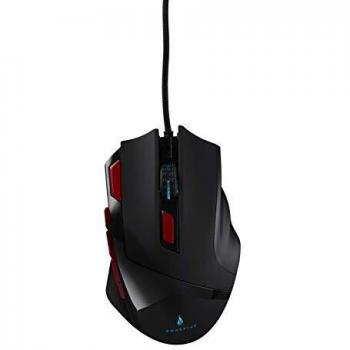 SureFire Eagle Claw Gaming 9-Button Gaming Mouse I con iluminación RGB I Mouse para PC 3200 dpi I con 9 Botones programables I USB 3.2 Gen 1 y USB 2.0 I Gaming Mouse Windows, Mac y Consolas