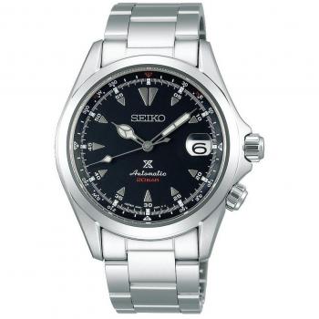 Seiko Prospex Alpinist Automatic Black Dial Stainless Steel Bracelet Watch SPB117J1