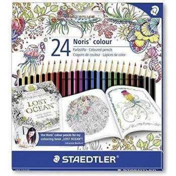 Staedtler Noris Colour - Paquete de 24 lápices de colores