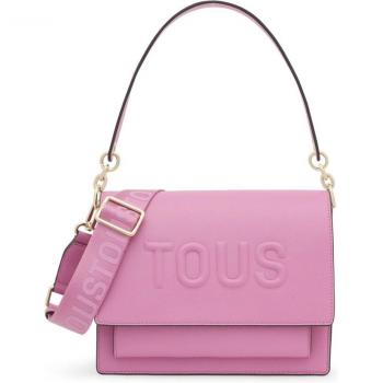 Bolso de hombro mediano transformable Tous Brenda Rosa