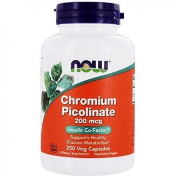 Chromium Picolinate 200 mcg 250 caps