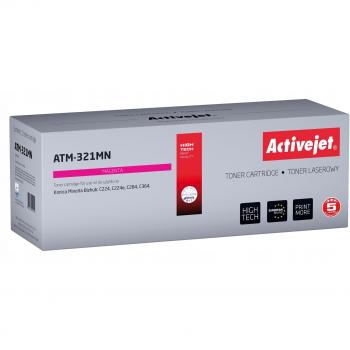 Tóner Activejet ATM-321MN Magenta Compatible Konica Minolta TN321M - 25000 páginas