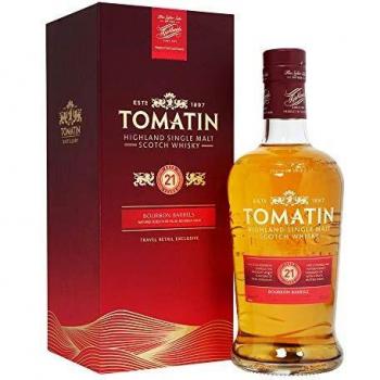 Whisky Single Malt Tomatin 21 Años 70 cl