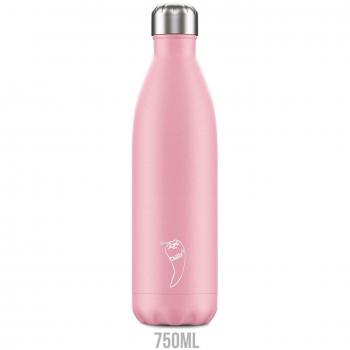 Chillys CHILLY063 - Recipientes para Bebida, Unisex, Rosa, 750 ml