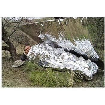 Kry exterior impermeable emergencia térmico mantas ultraportátil prevenirse Disfrute de rescate Manta de supervivencia