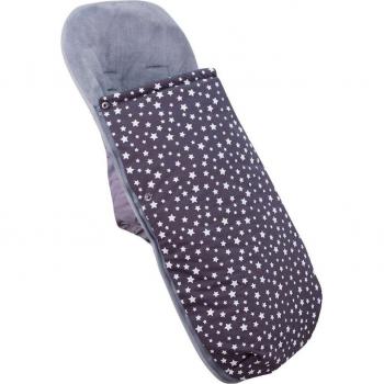 Saco para silla de paseo Jyoko con forro polar impermeabilizado Winter Sky