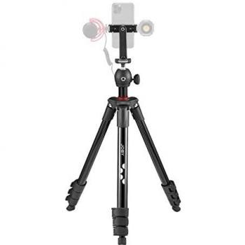 Manfrotto Compact Light Aluminum Tripod with Ball Head (Black)
