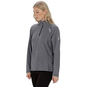 Regatta Women's Montes Lightweight Microfleece Half Zip Top - Navy/White Stripes, Size 18