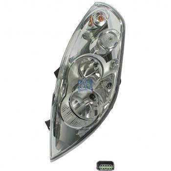 Faro Delantero DT Spare Parts 6.84360 - Proyector Principal, Luz delantera izquierda
